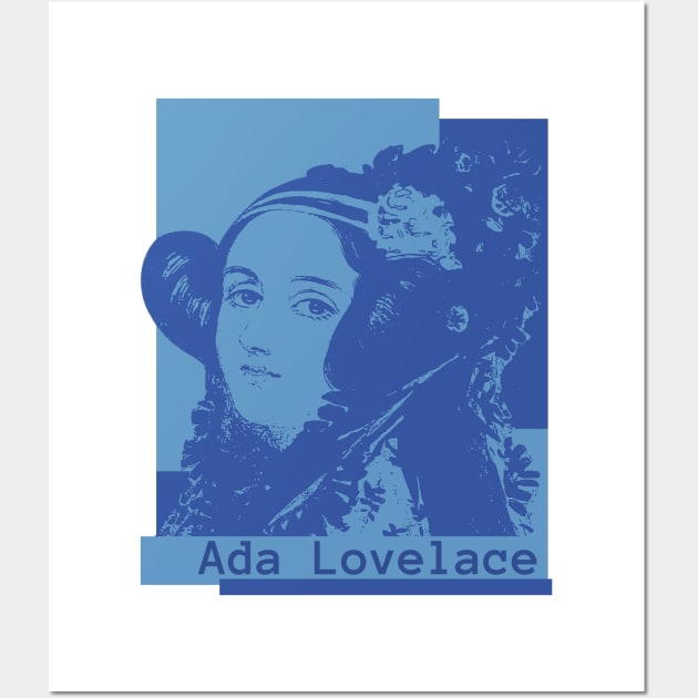 Ada Lovelace - Programmer Wall Art by nanarts